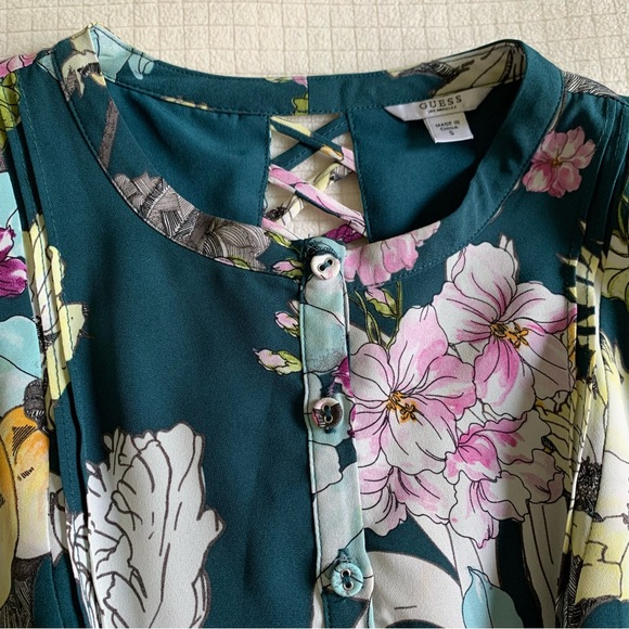 NWOT Guess floral fit&flare dress - Picture 16 of 16